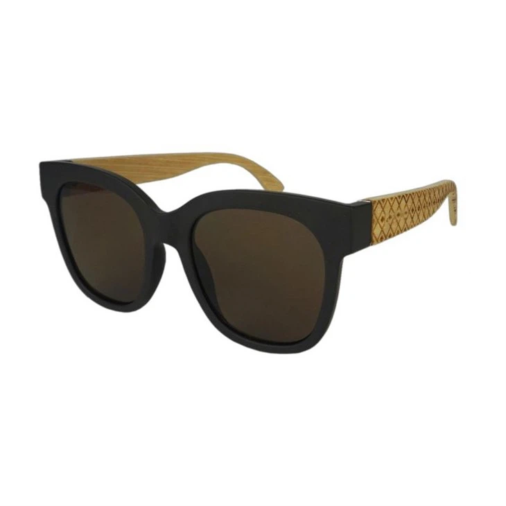 5 Women Wood Frame Sunglasses 49886